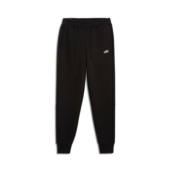 Suede Logo Men's Jogger Pants Product Image