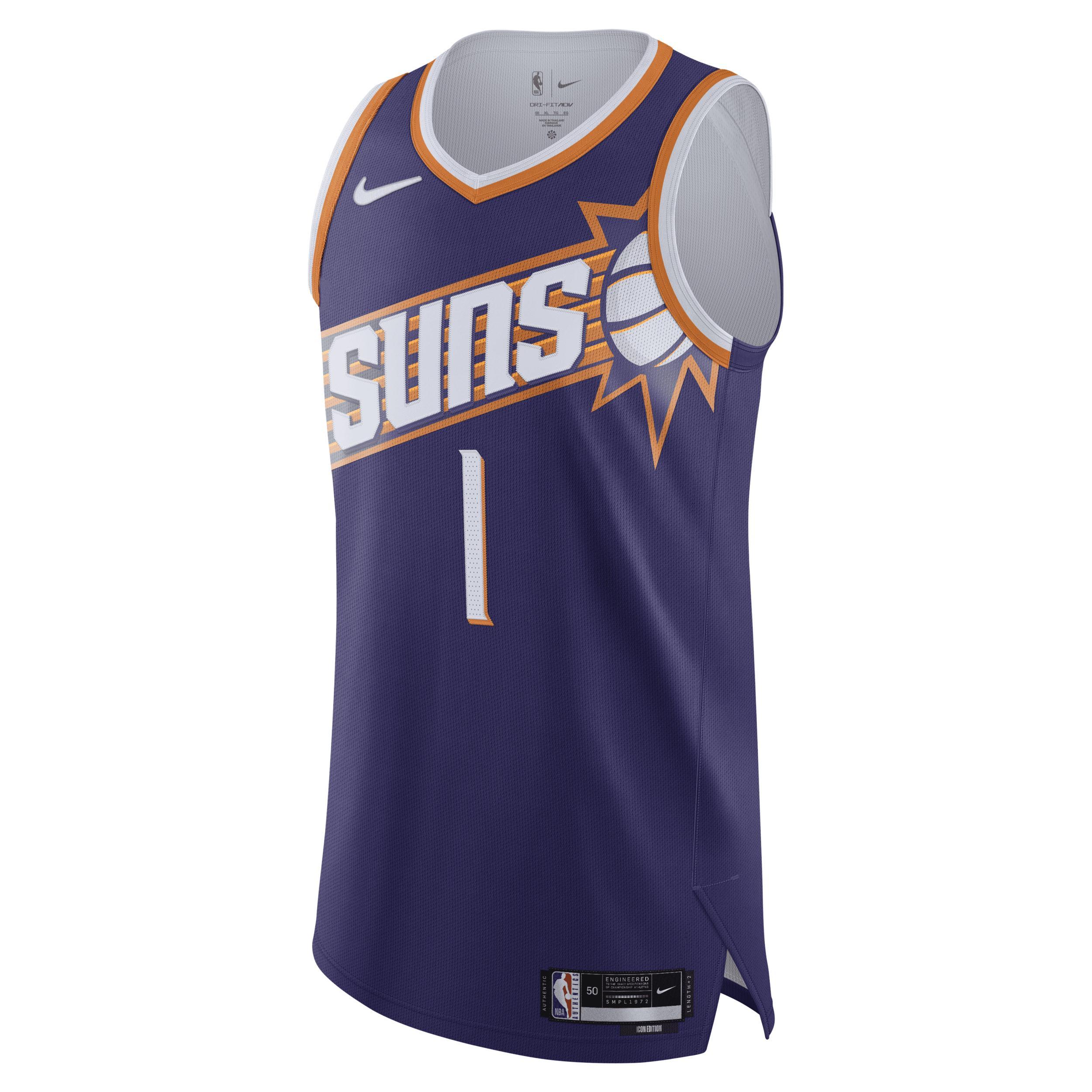 Devin Booker Phoenix Suns 2023/24 Icon Edition Nike Men's Dri-FIT ADV NBA Authentic Jersey Product Image