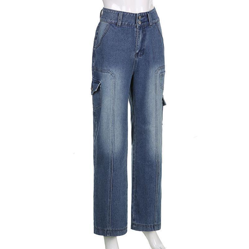 Mid-Rise Wide-Leg Jeans Product Image