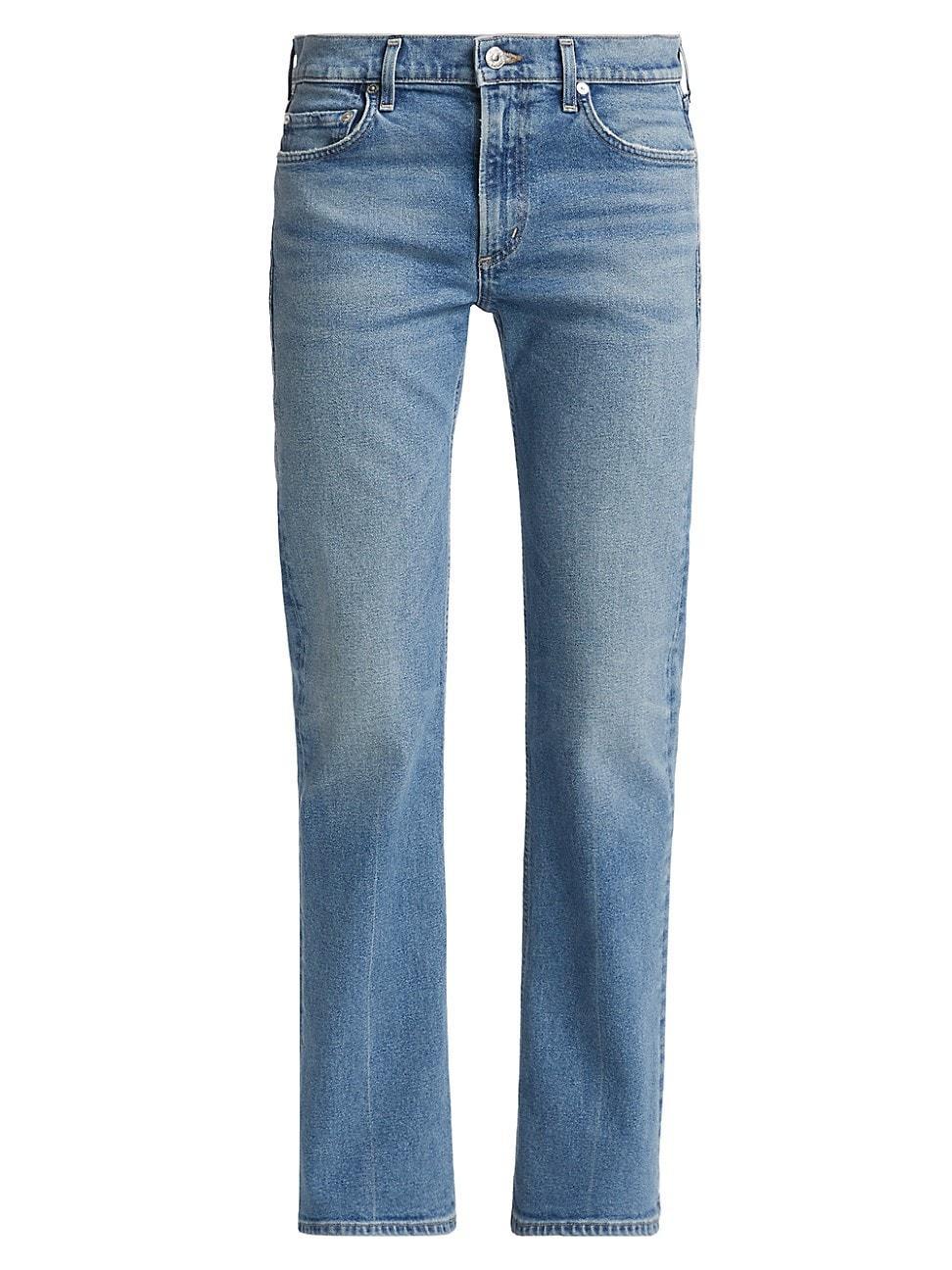 Womens Genova Low-Slung Boot-Cut Jeans Product Image