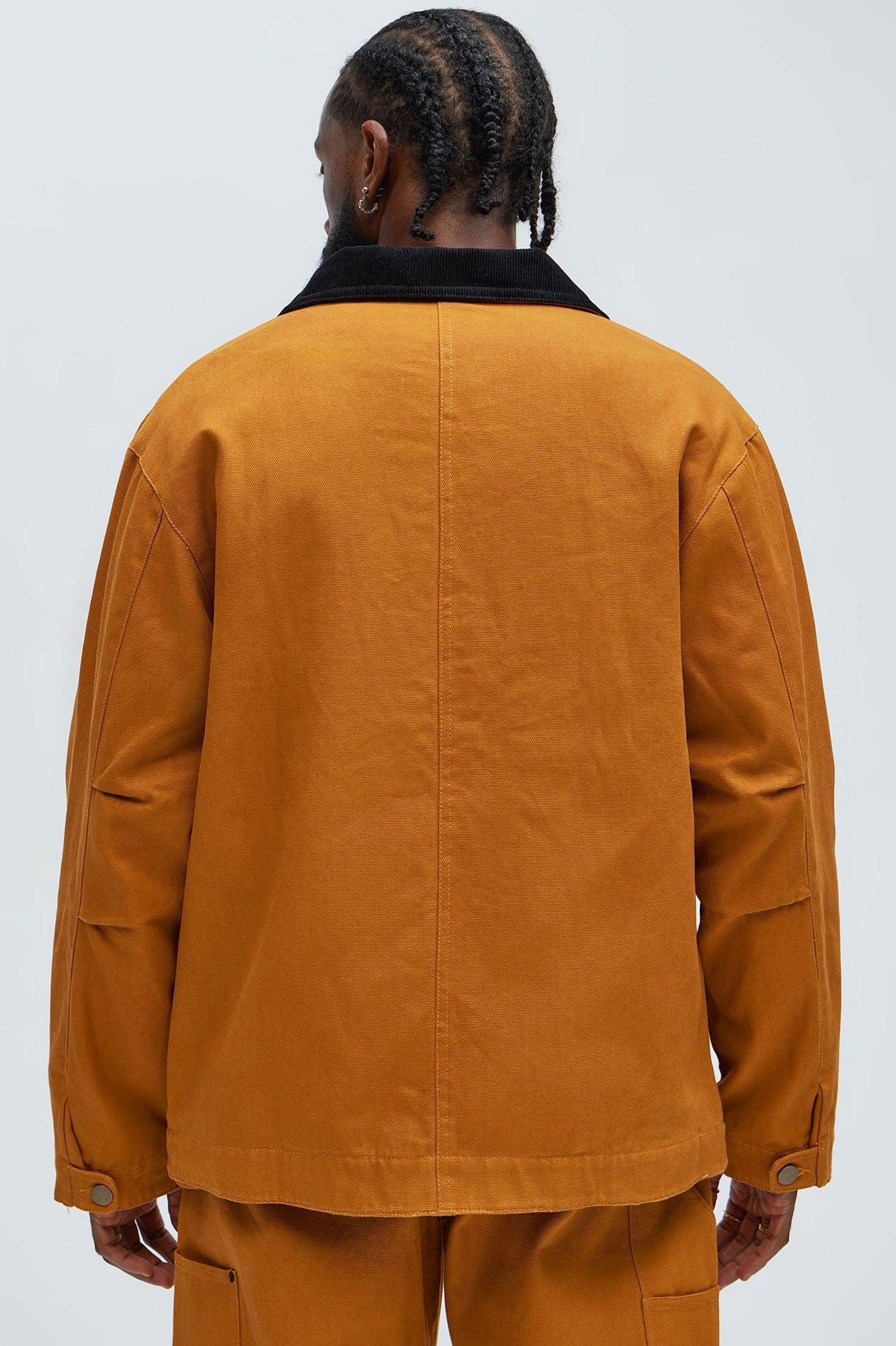 Alexander Utility Canvas Chore Jacket - Tan Product Image