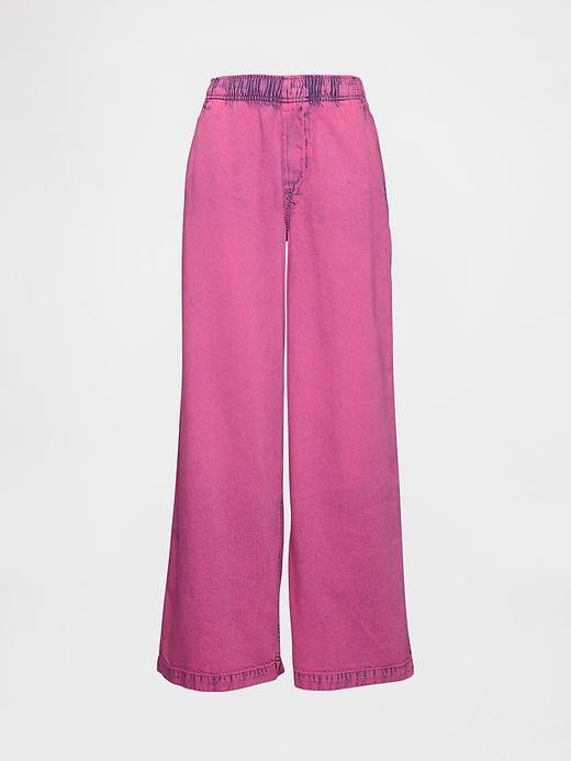 Mid Rise UltraSoft Easy Baggy Jeans Product Image