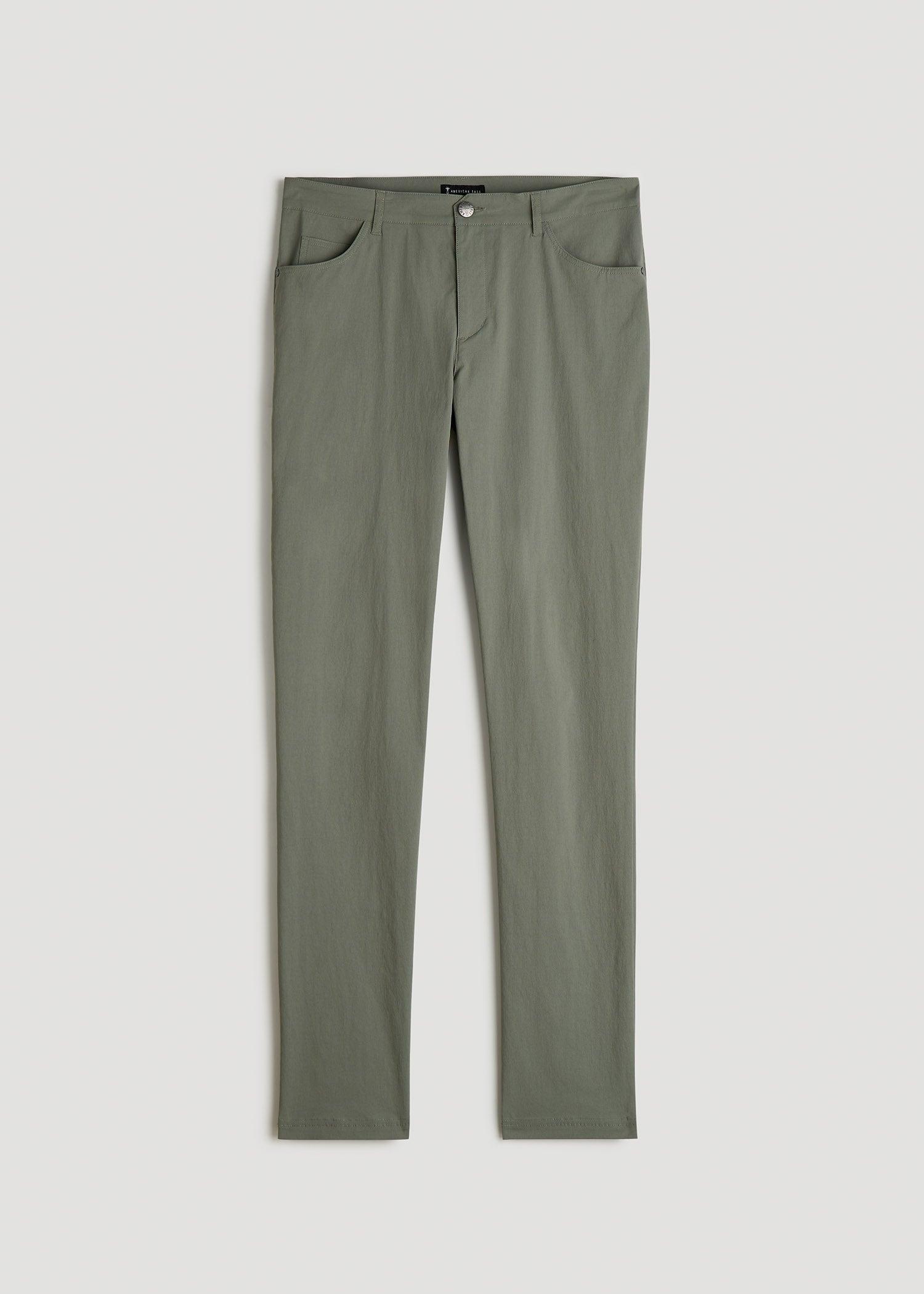 TAPERED-FIT Traveler Pants for Tall Men in Black Product Image