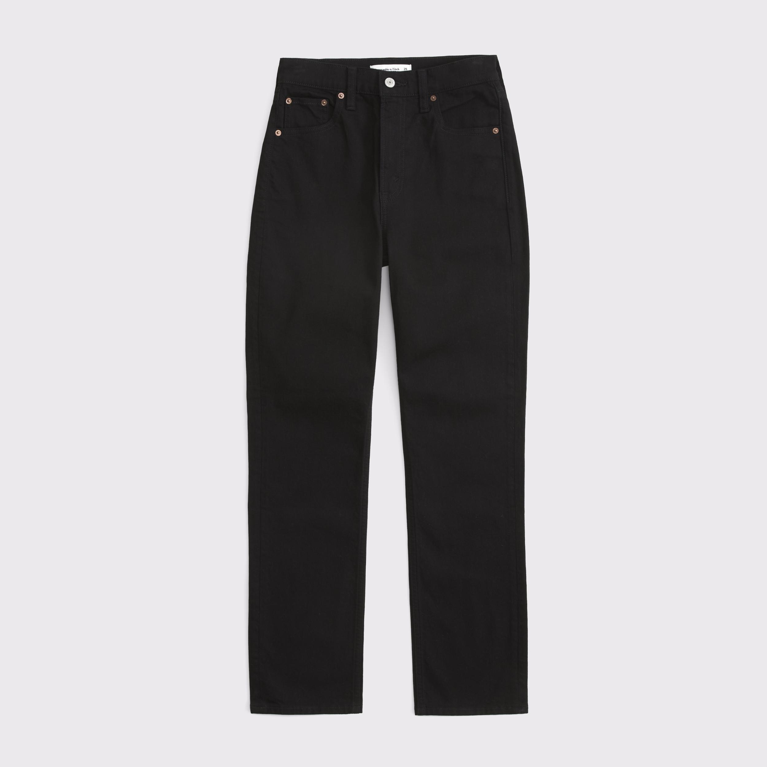 Ultra High Rise Ankle Straight Jean Product Image