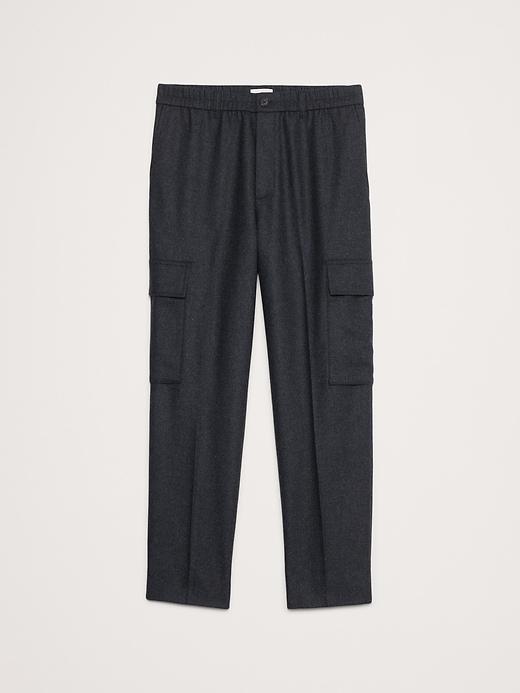 Italian Flannel Pull-On Cargo Pant Product Image