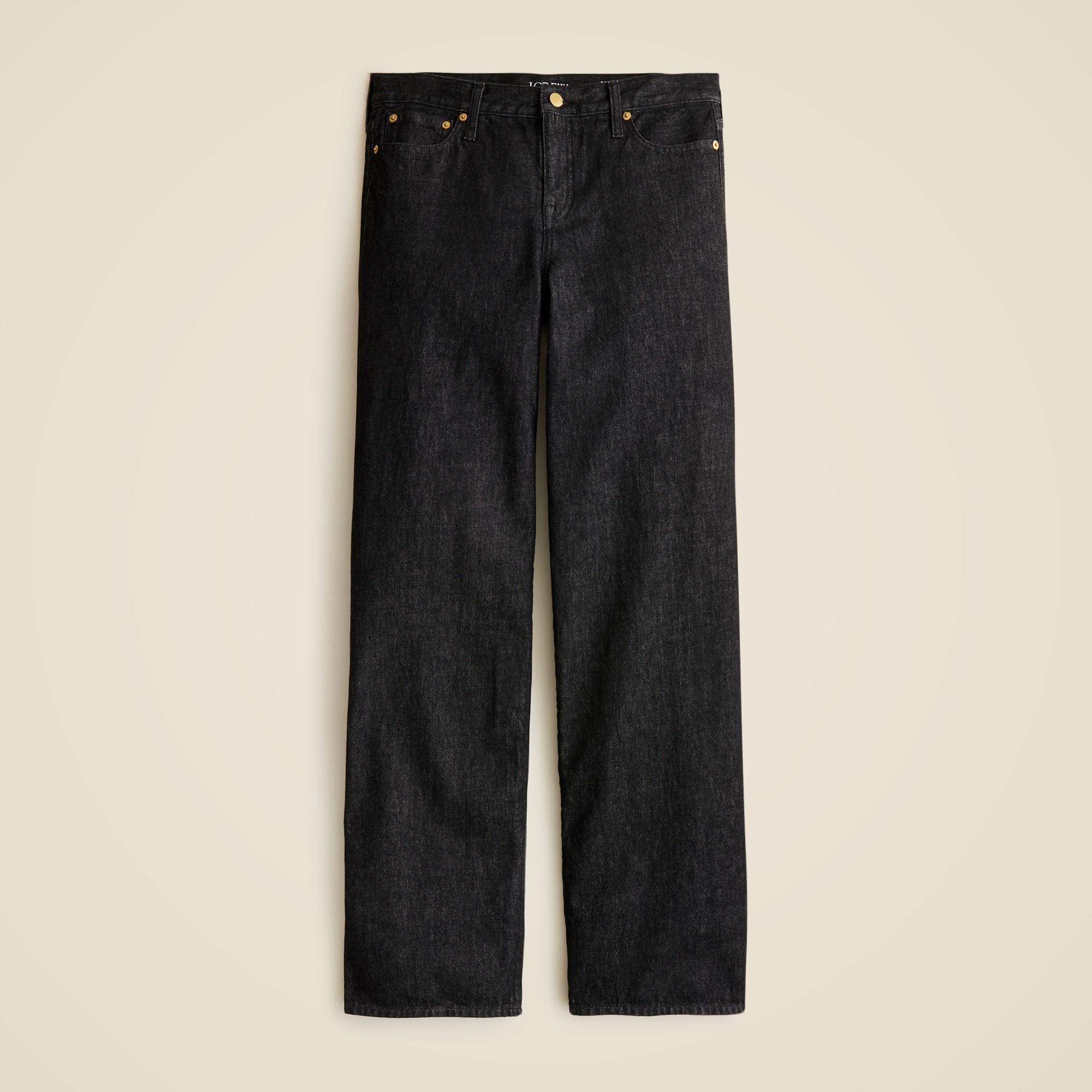 Lower-rise wide-leg jean Product Image