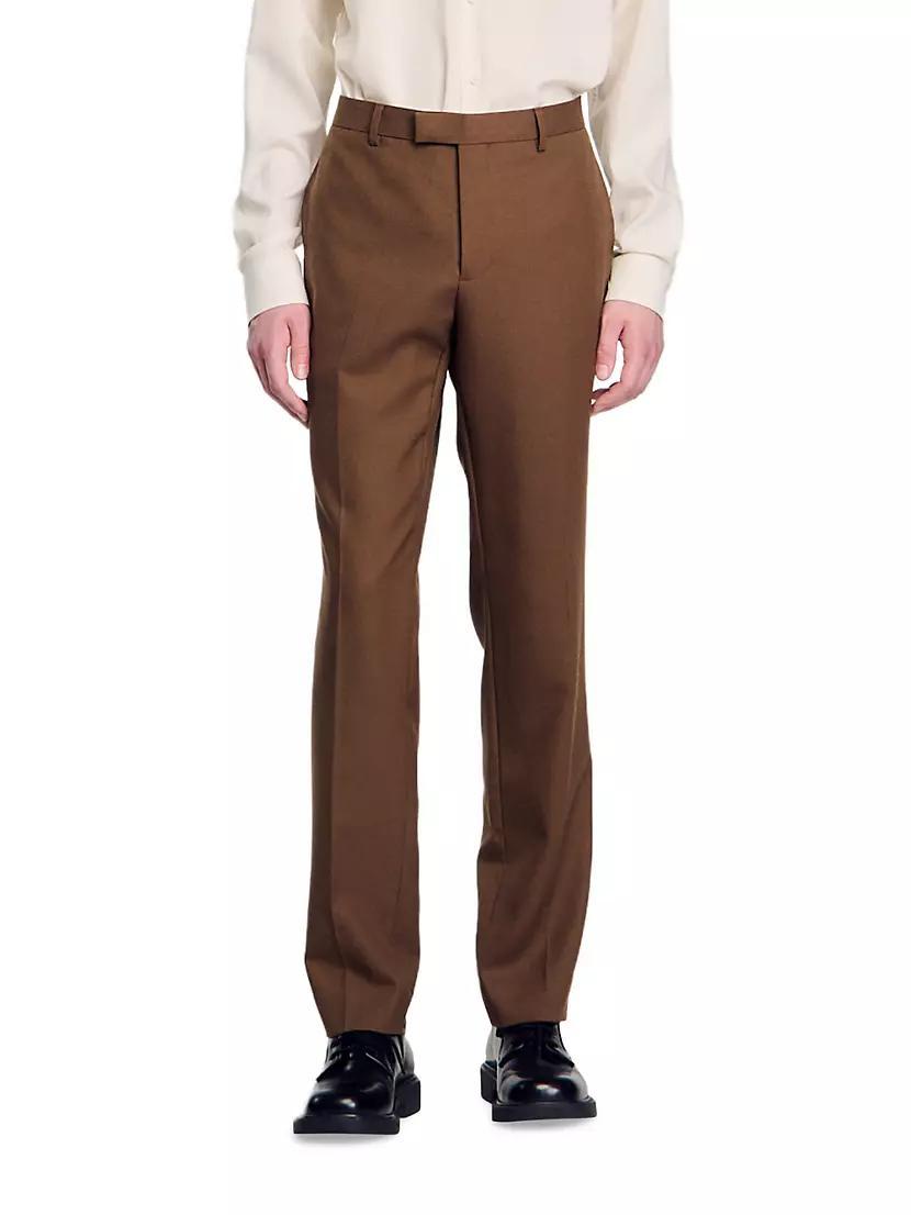 Wool Suit Trousers Product Image