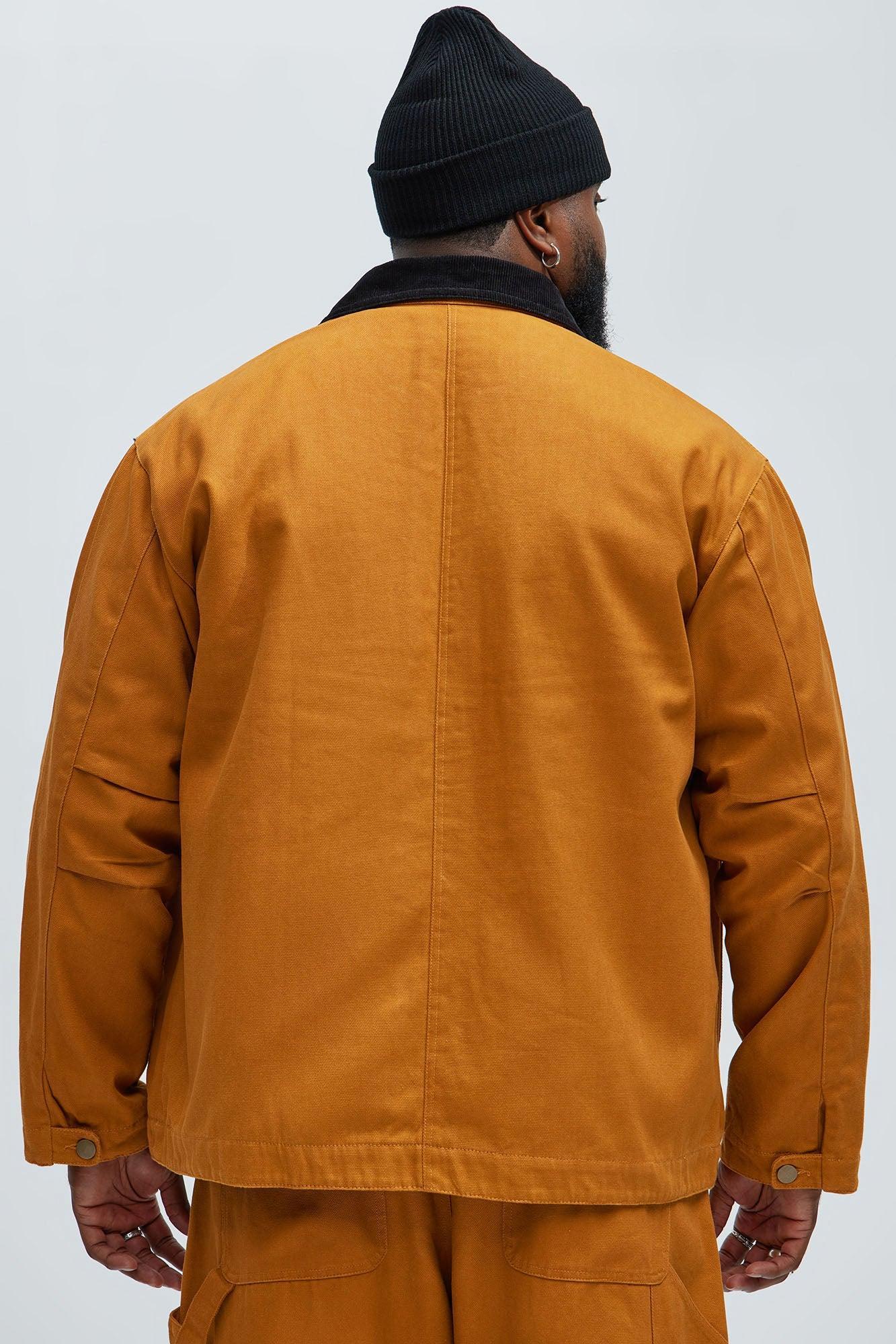 Alexander Utility Canvas Chore Jacket - Tan Product Image