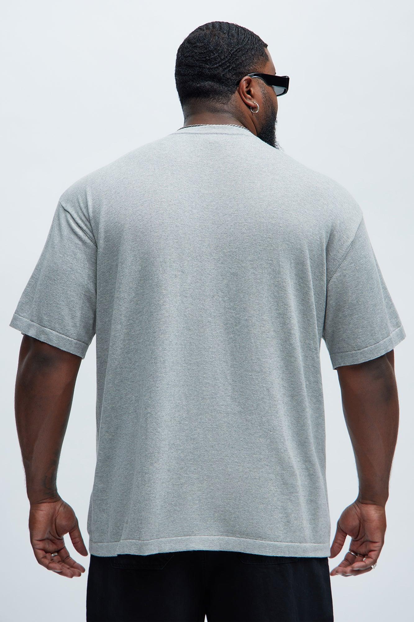 Henshaw Knit Tee - Grey Product Image