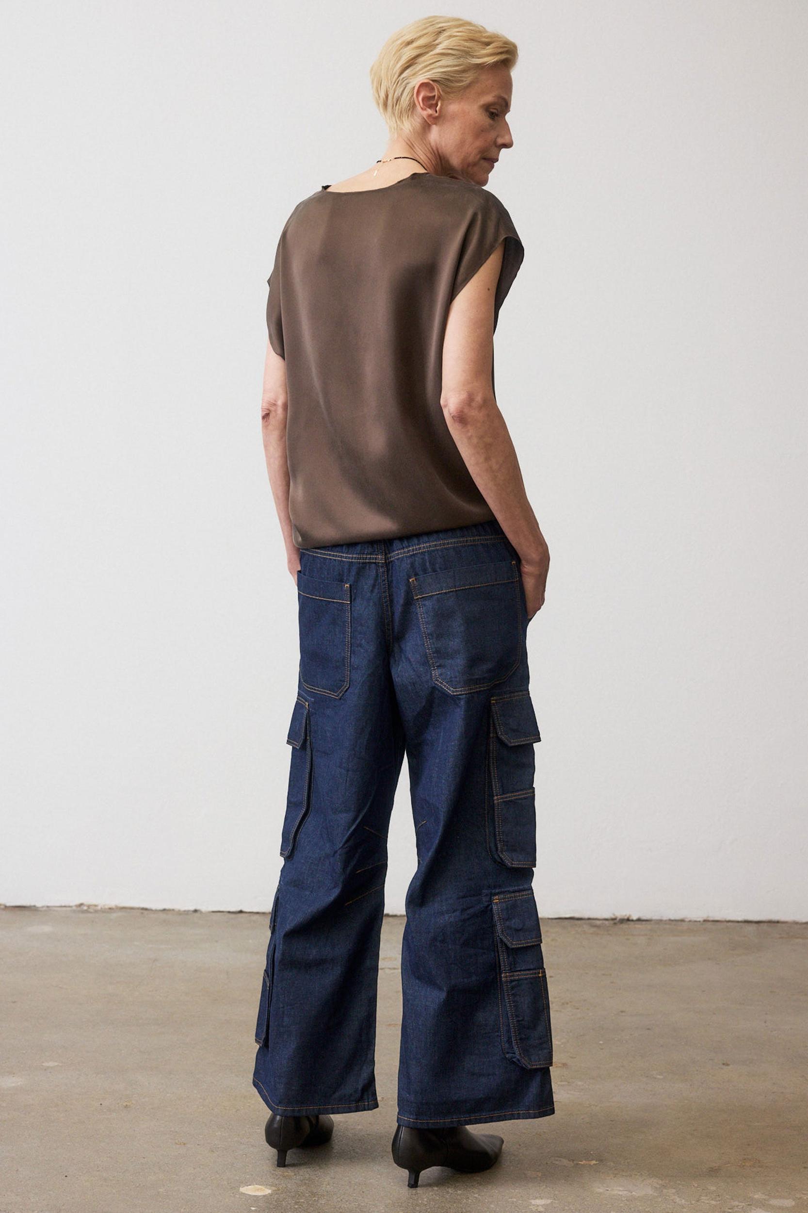 The All Day Washable Silk Top Product Image