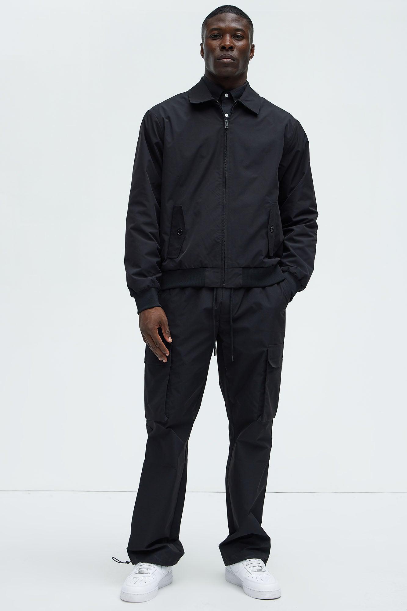 Ansel Tech Zip Jacket - Black Product Image