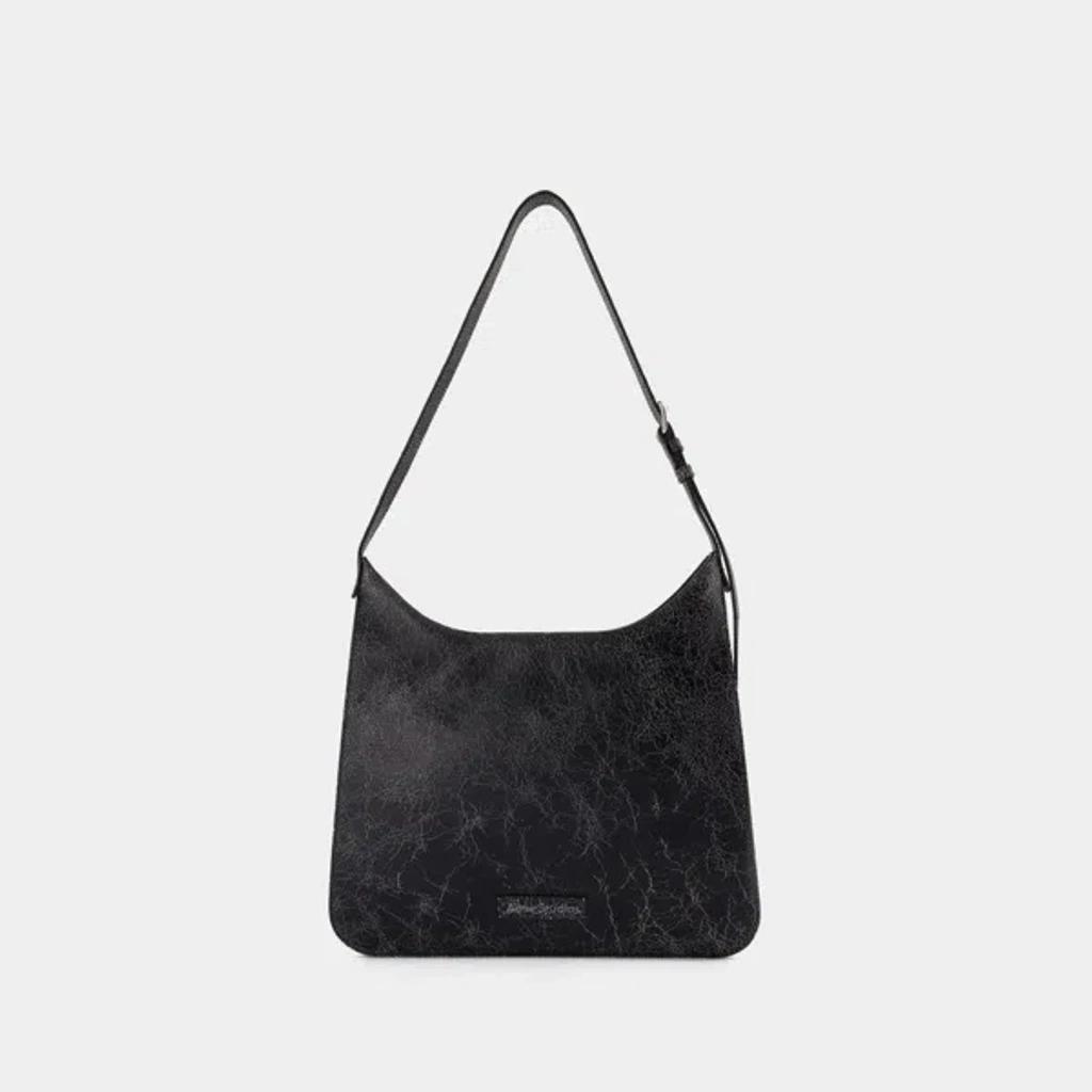 ACNE STUDIOS Platt Shoulder Bag -  - Leather - Black Product Image