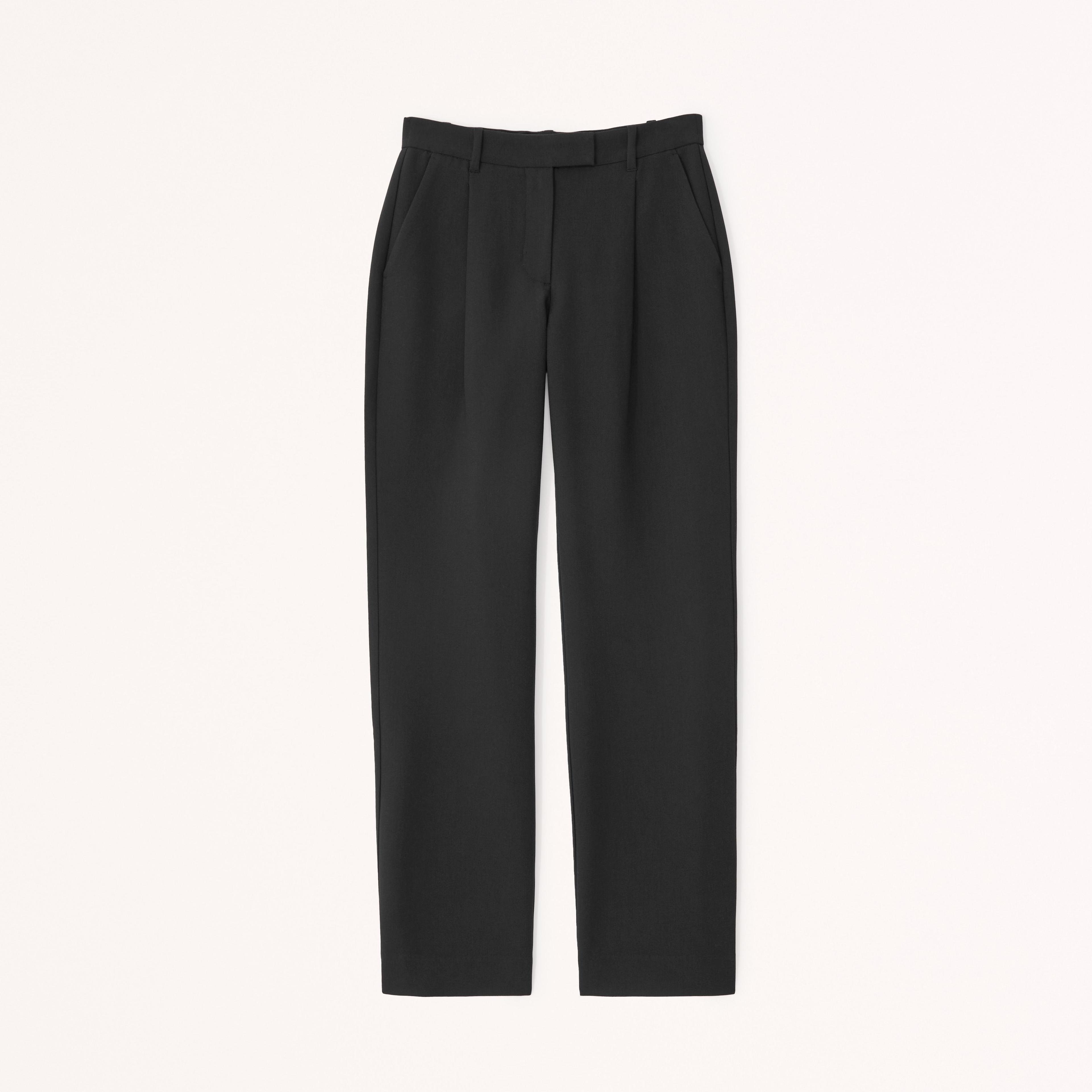 Mid Rise Tailored Straight Pant Product Image