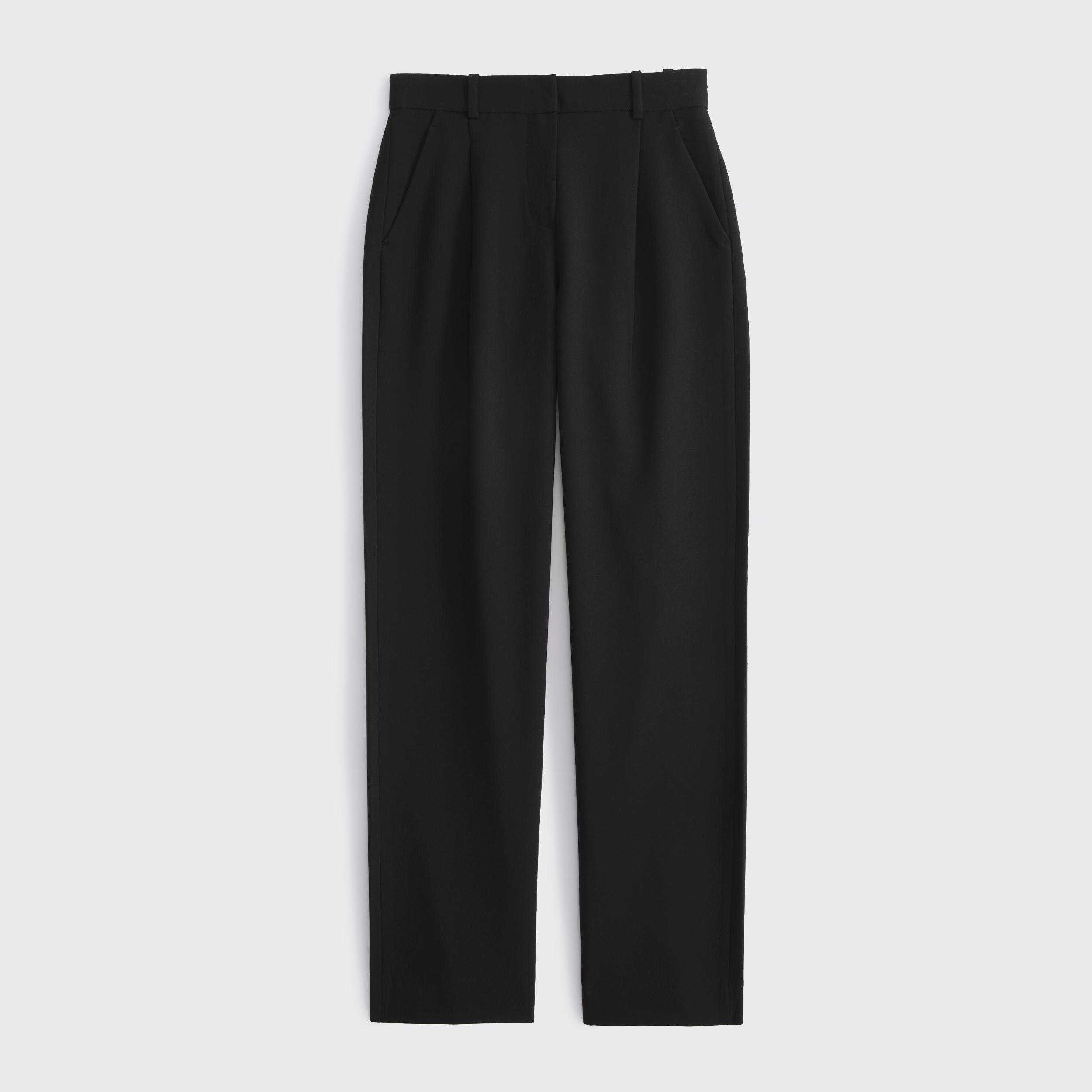 A&F Quinn Tailored Straight Pant Product Image