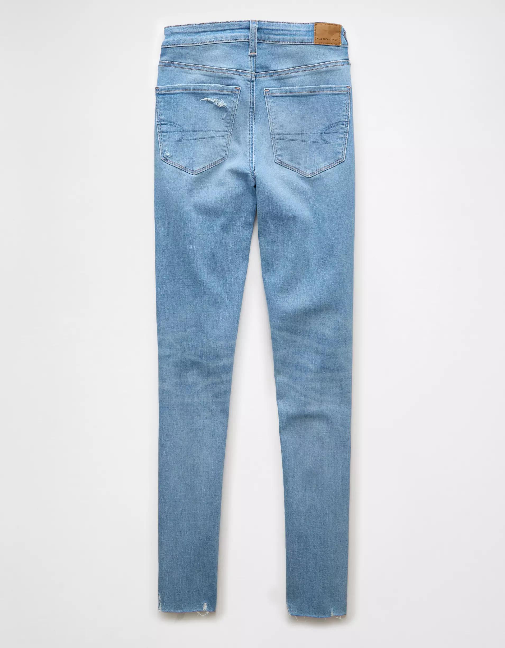 AE Next Level Super High-Waisted Ripped Jegging Product Image