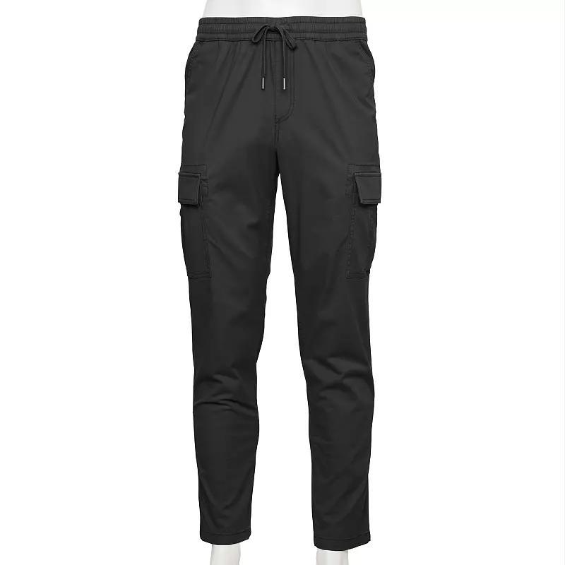 Men's Sonoma Goods For Life® Pull-on Cargo Pants, Size: Large, Black Luxe Product Image