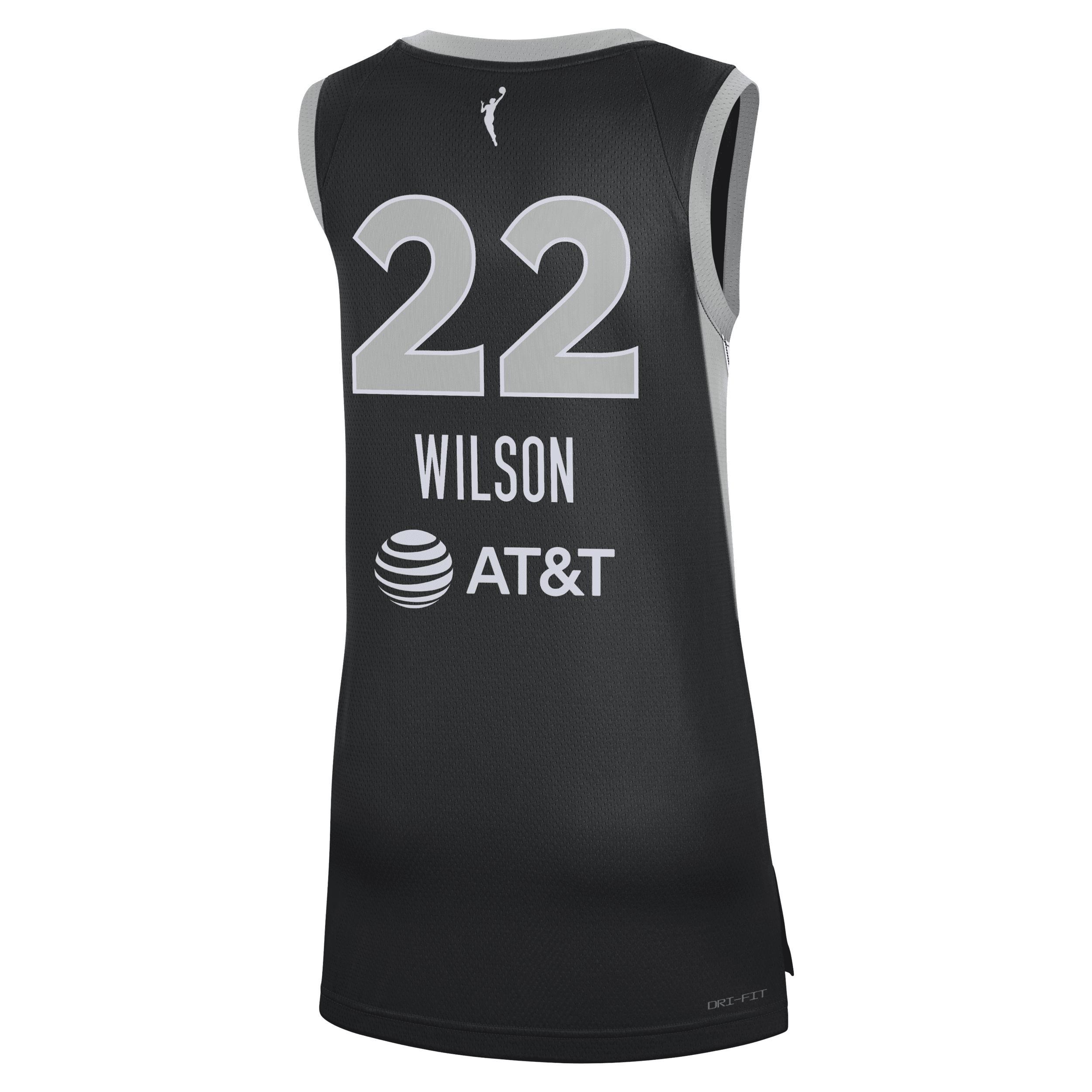 A'ja Wilson Las Vegas Aces 2023 Nike Women's Dri-FIT WNBA Victory Jersey Product Image