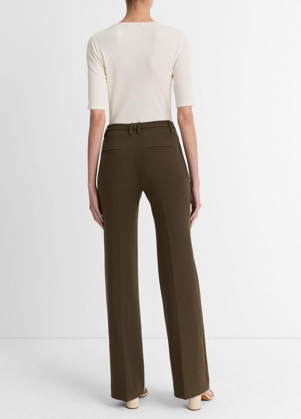 Mid-Rise Tailored Flare Pant Product Image