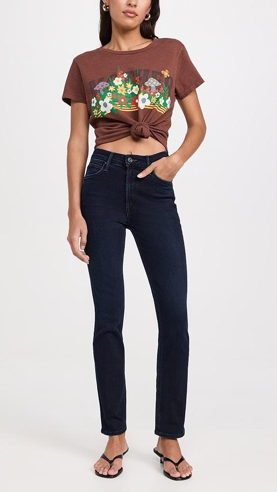 MOTHER The Mid Rise Dazzler Ankle Jeans | Shopbop Product Image