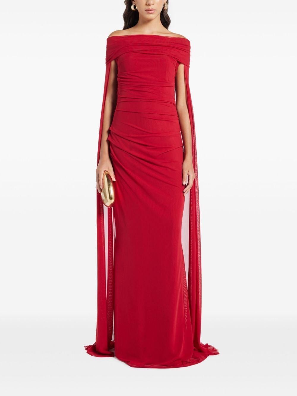 off-shoulder gown  Product Image