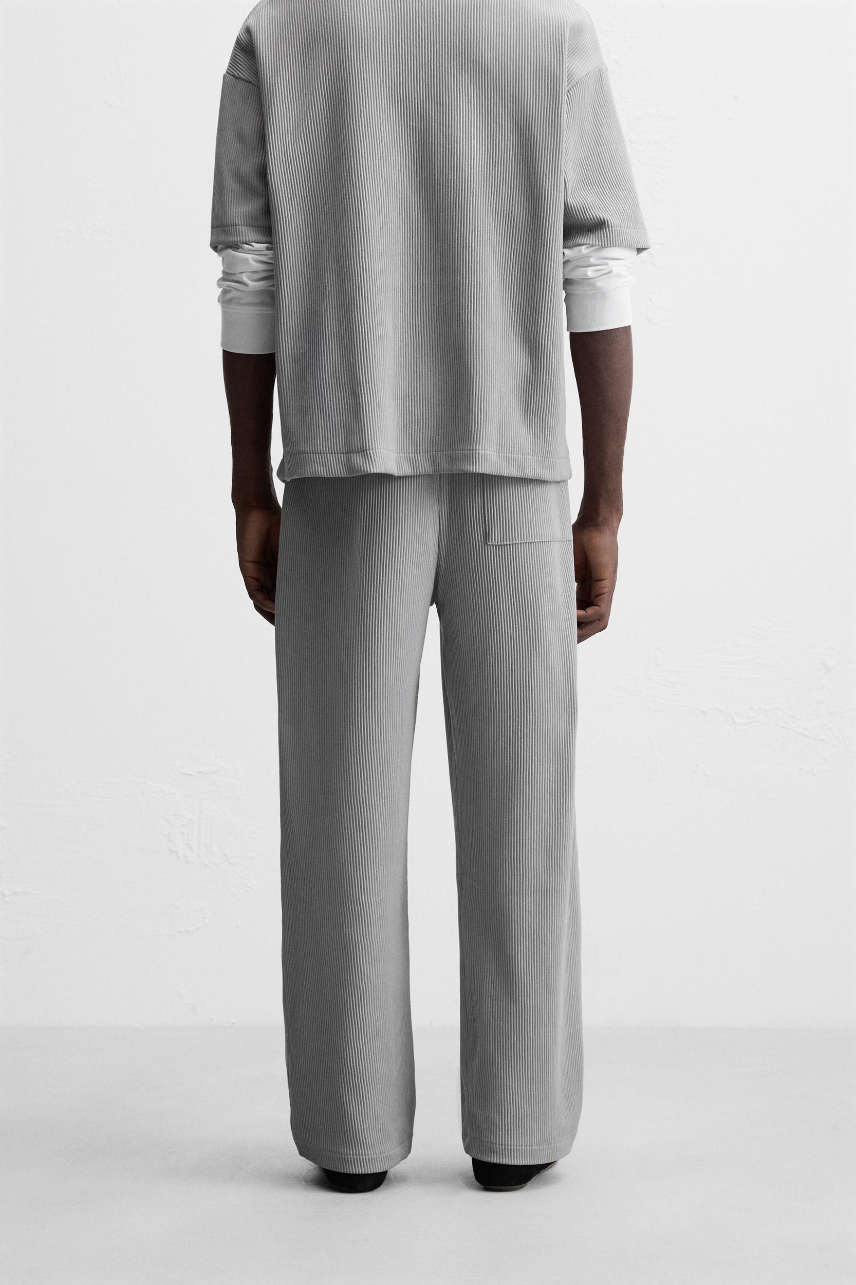 TEXTURED JOGGER PANTS Product Image