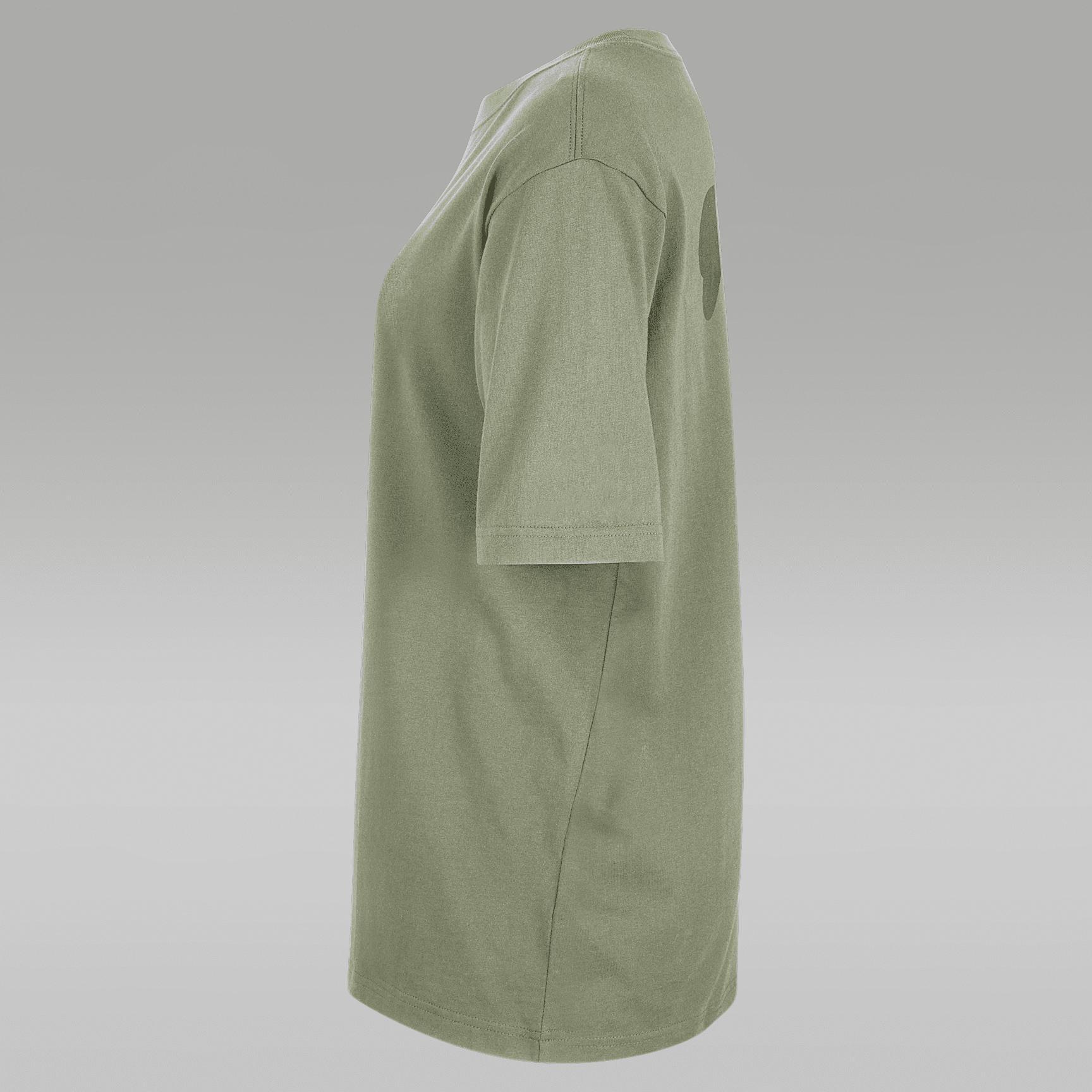 Nike Womens Boston Celtics Courtside Statement Edition Jordan NBA T-Shirt | HQ0704-386 Product Image