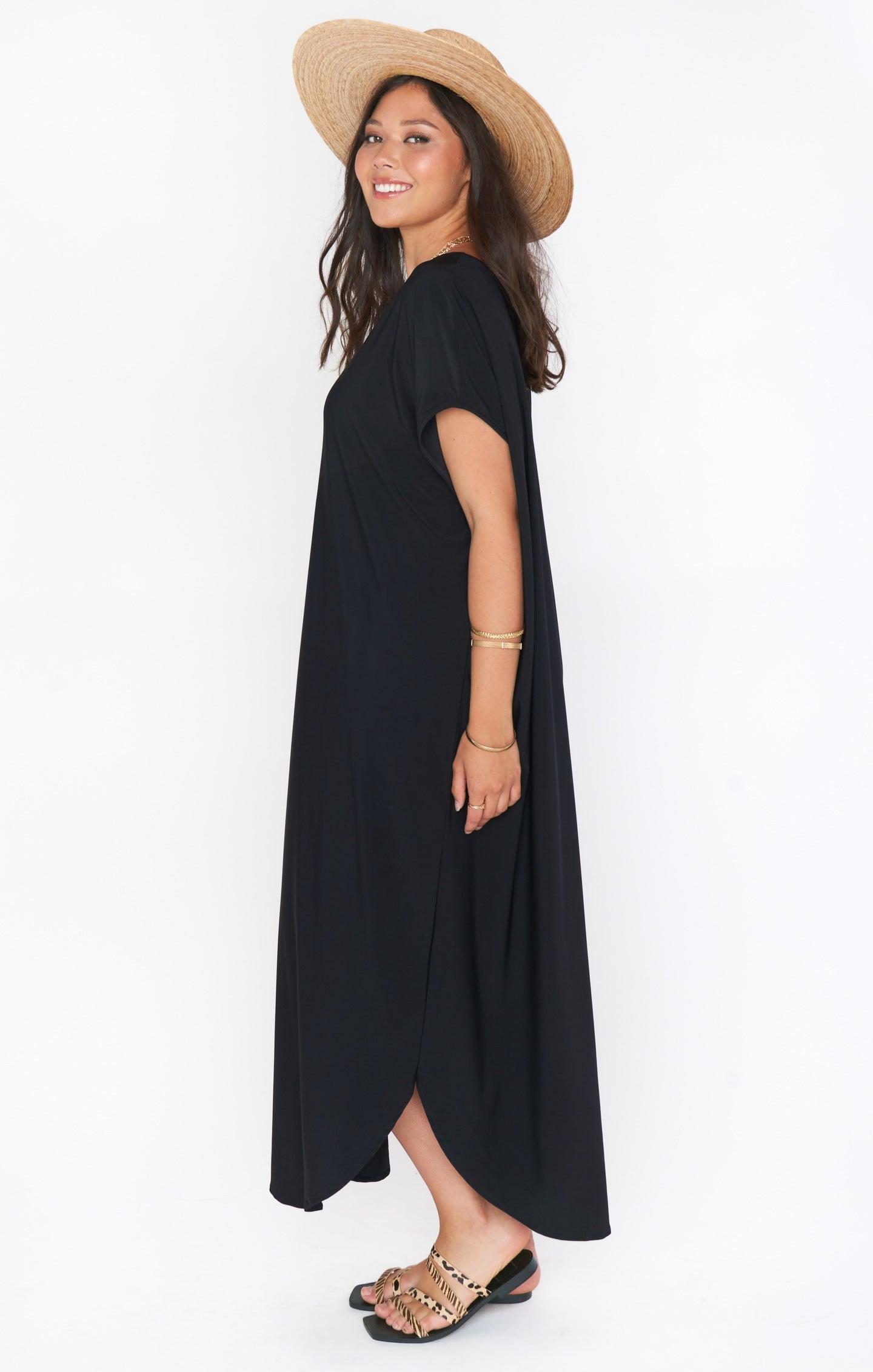 Worldly Caftan ~ Black Product Image