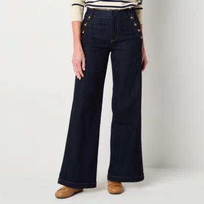 St. John's Bay Womens High Rise Loose Fit Jean Product Image