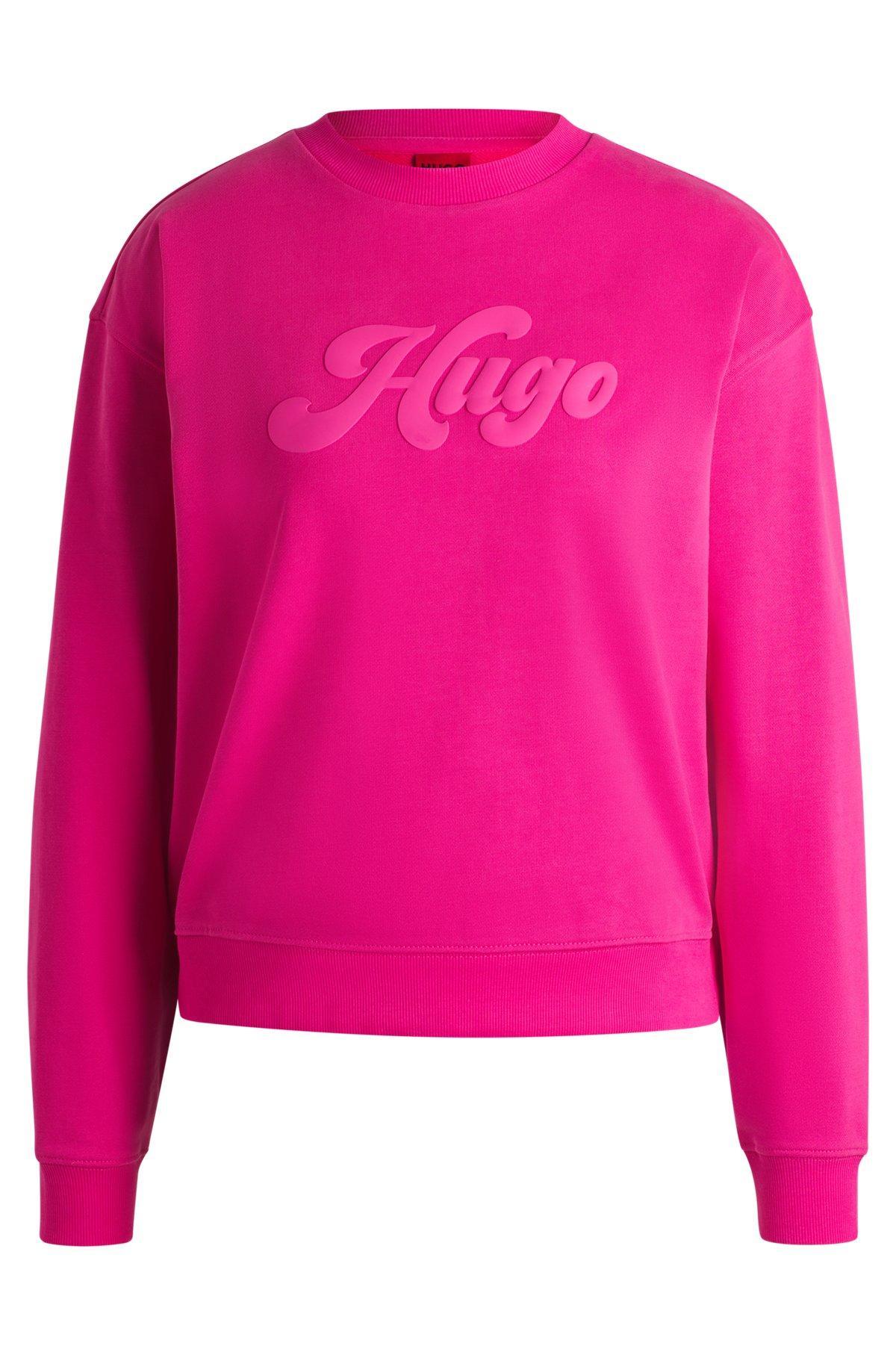 Relaxed-fit sweatshirt with retro logo Product Image