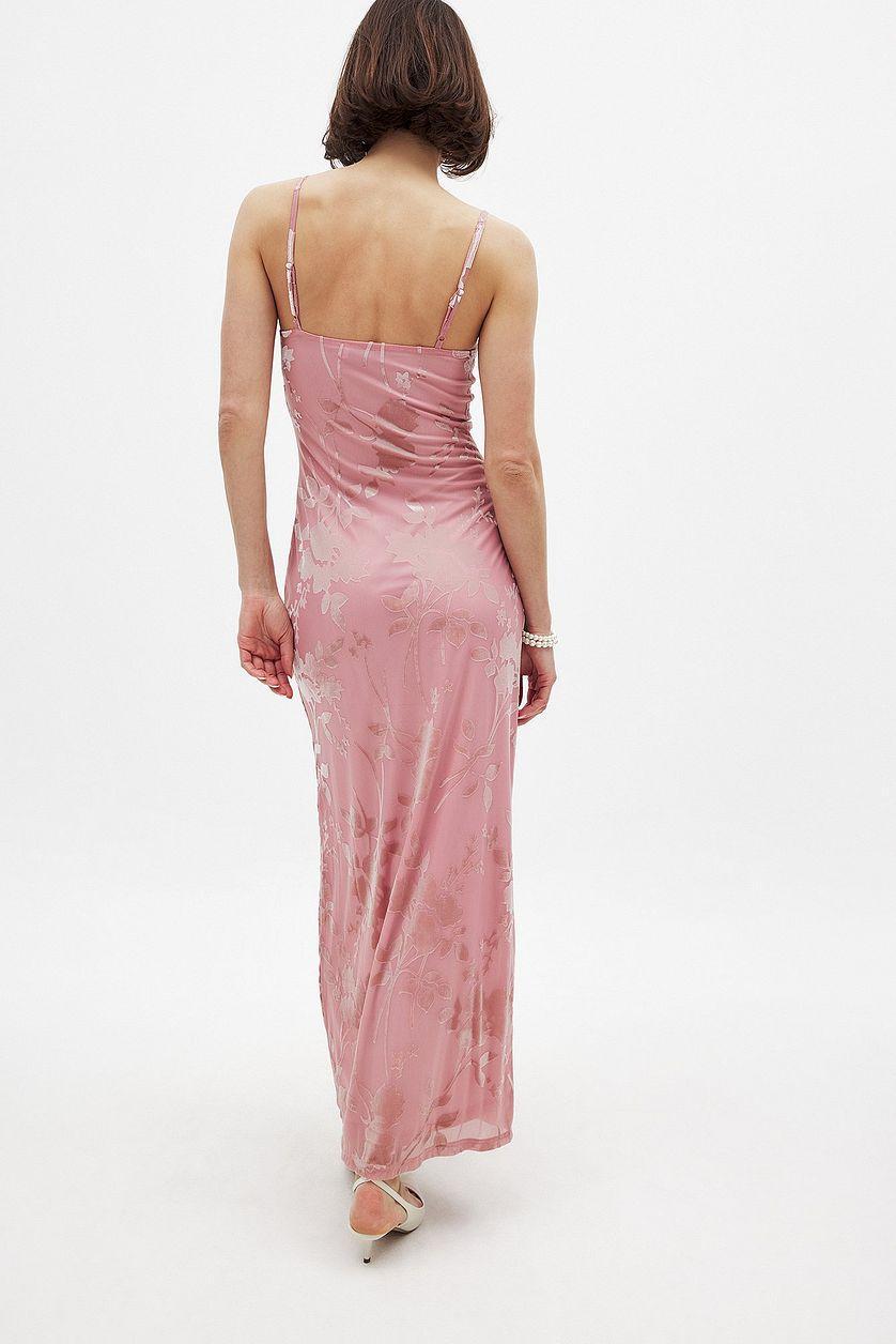 Floral Print Maxi Dress Product Image