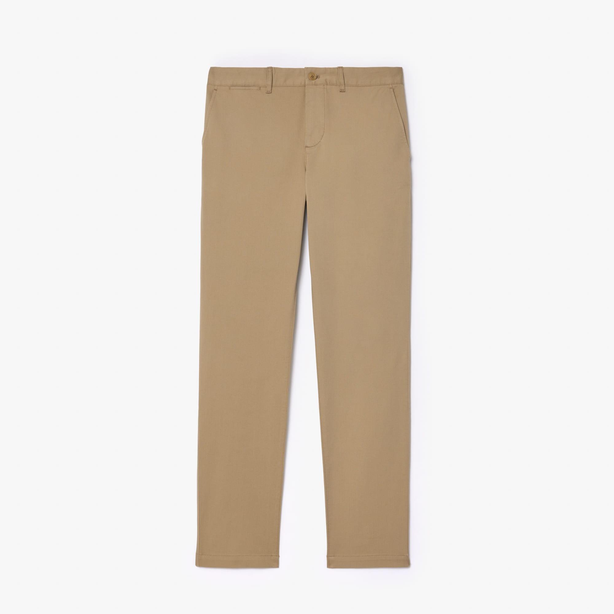 Men's Slim Fit Stretch Cotton Pants Product Image