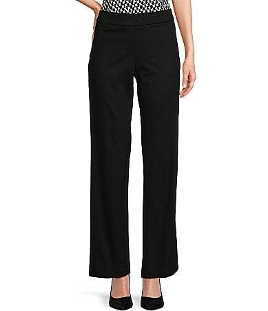 Anne Klein Womens Mid-Rise Pull-On Slash-Pocket Pants Product Image