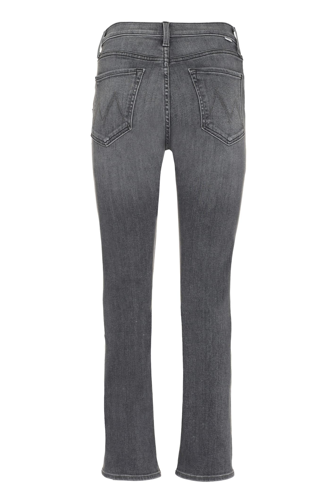 MOTHER The Tomcat Ankleskinny Jeans In Grey Product Image