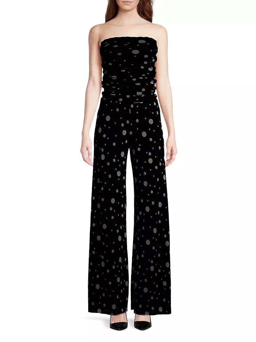 Tuta Polka Dot Strapless Jumpsuit Product Image