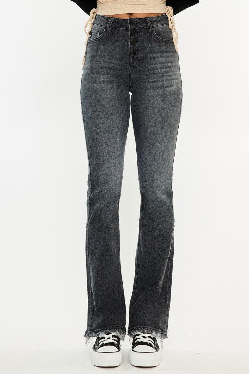 High Rise Bootcut Jeans Product Image