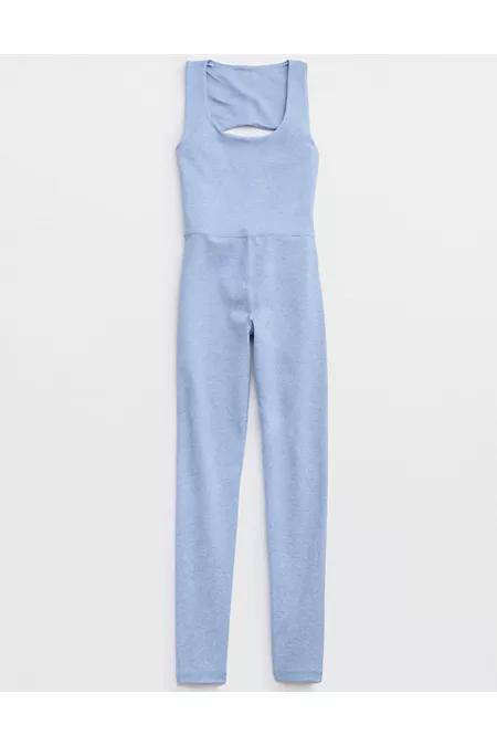 OFFLINE By Aerie The Hugger Cross Back Legging Jumpsuit Womens Product Image