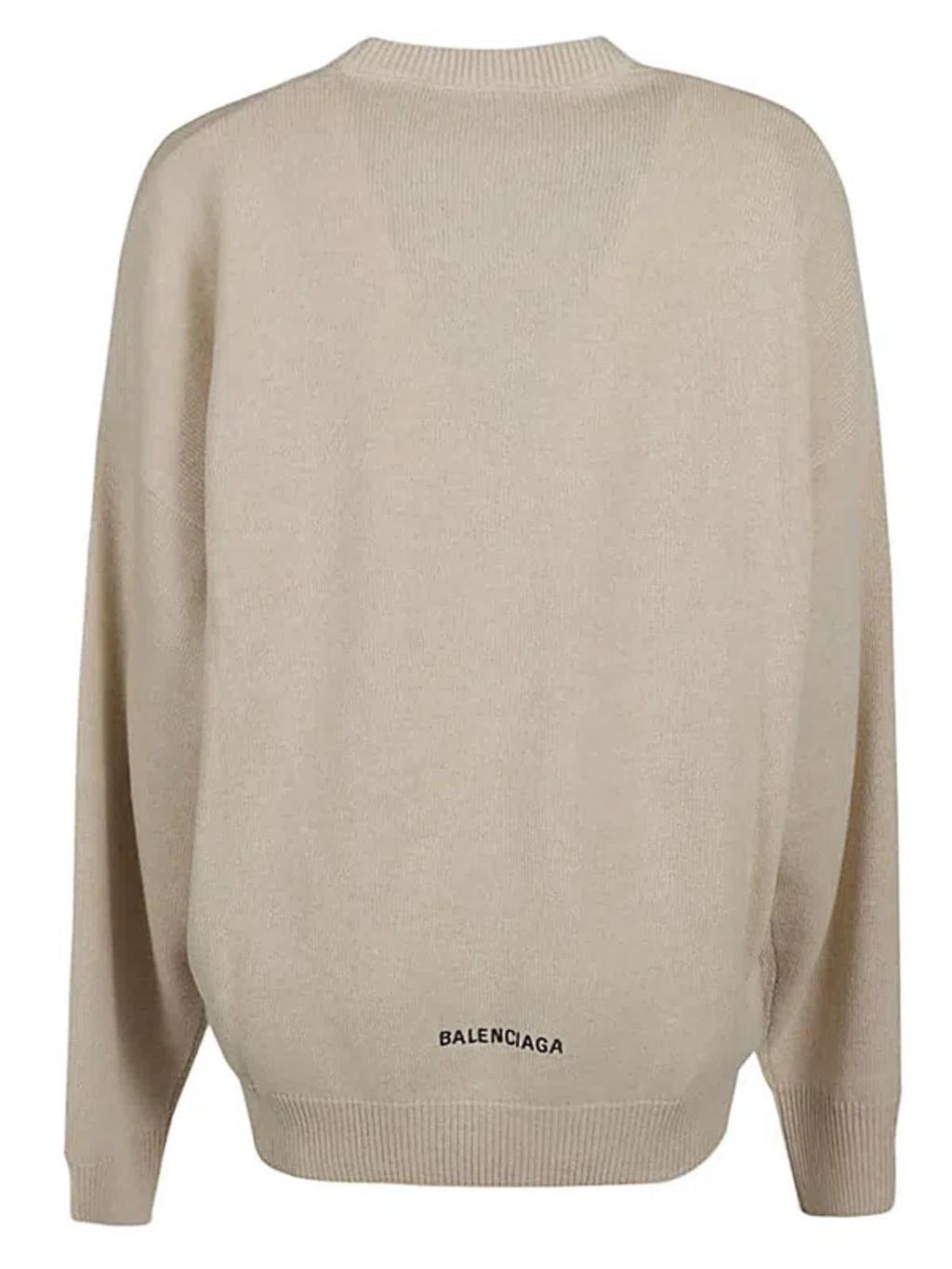 BALENCIAGA Sweater  Woman Color Beige Product Image