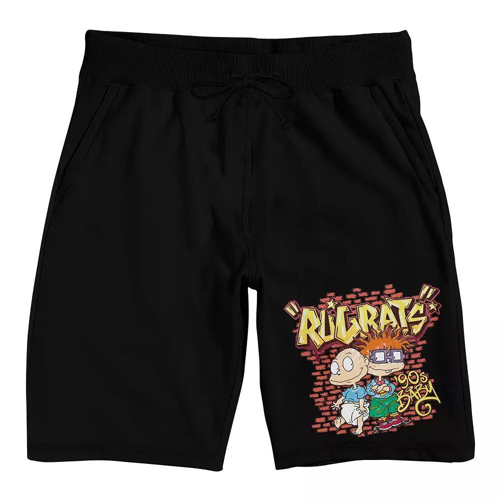 Men's Rugrats 90s Baby Pajama Shorts,  Product Image