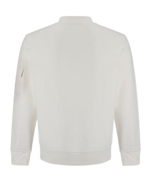 MONCLER Logo-appliqué Sweatshirt In White Product Image