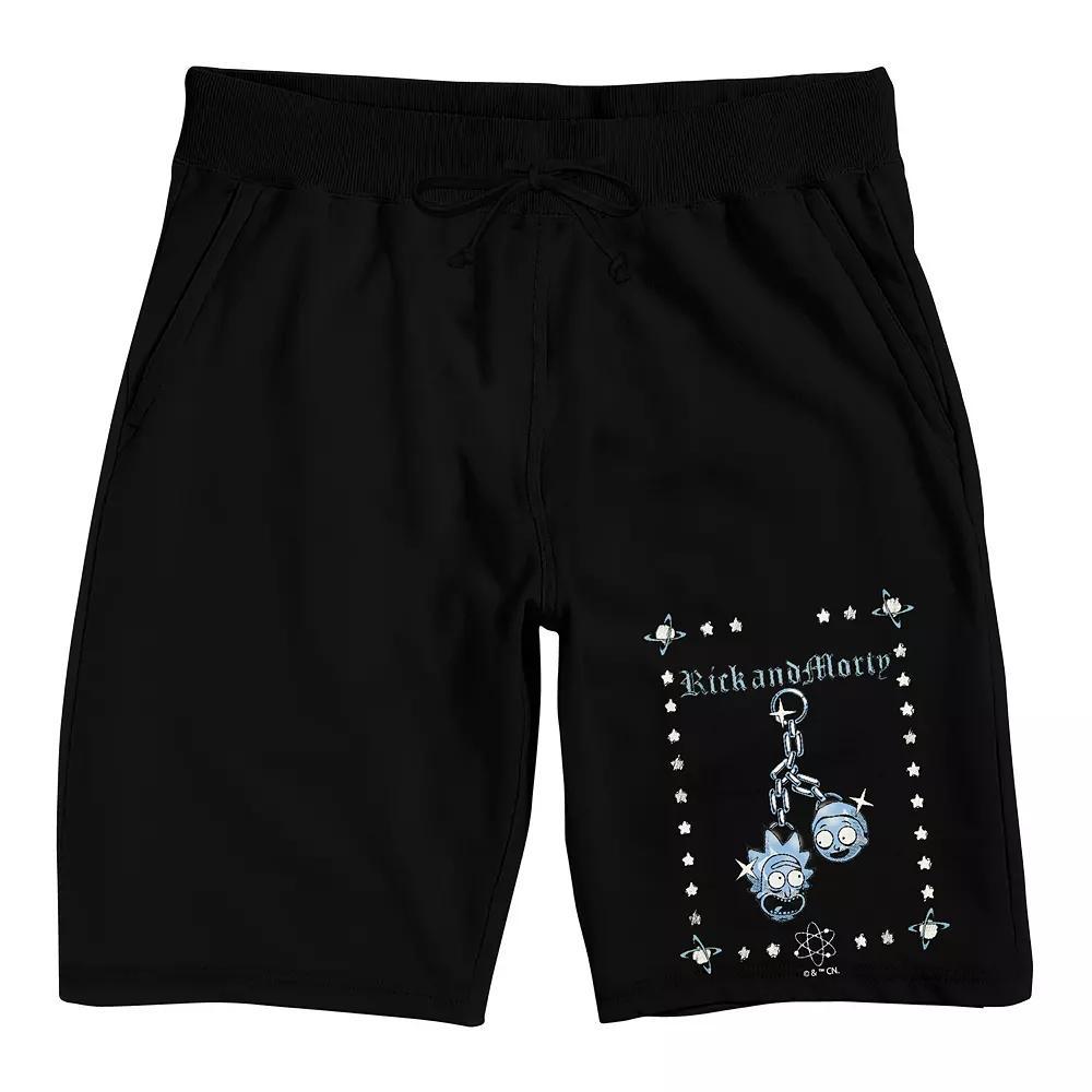 Men's Rick & Morty Dangling Pajama Shorts,  Product Image