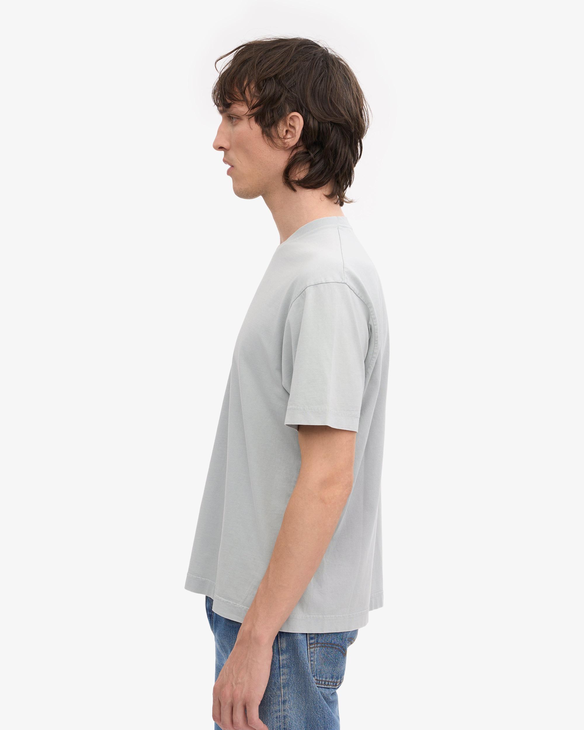 Oversized Organic T-Shirt - Faded Grey Product Image