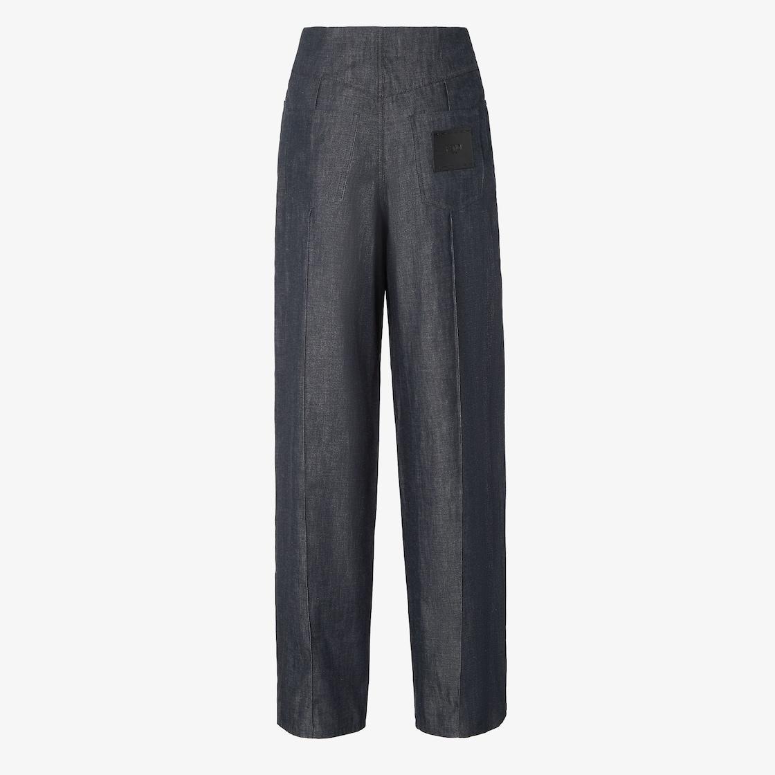 PantsLight blue FF Chambray pants Product Image