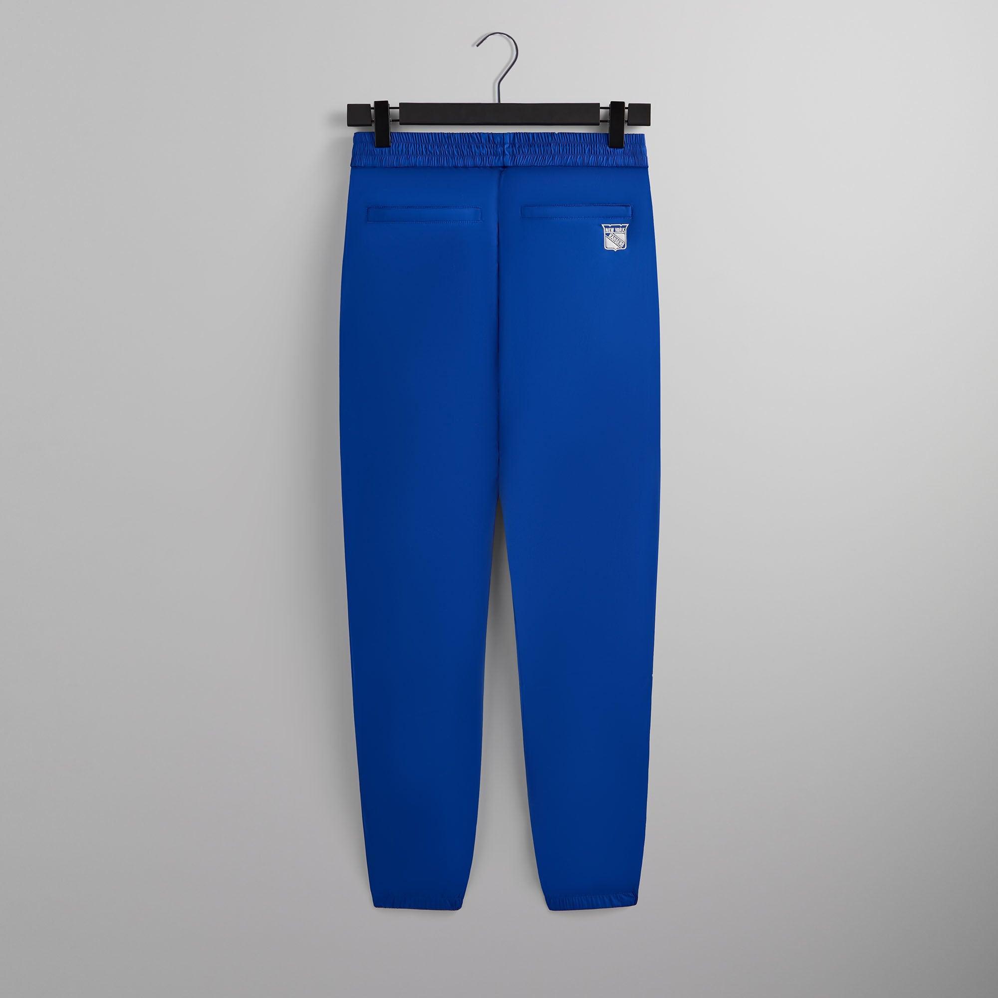 Kith for the New York Rangers Nylon Track Pant - Cyclone Male Product Image