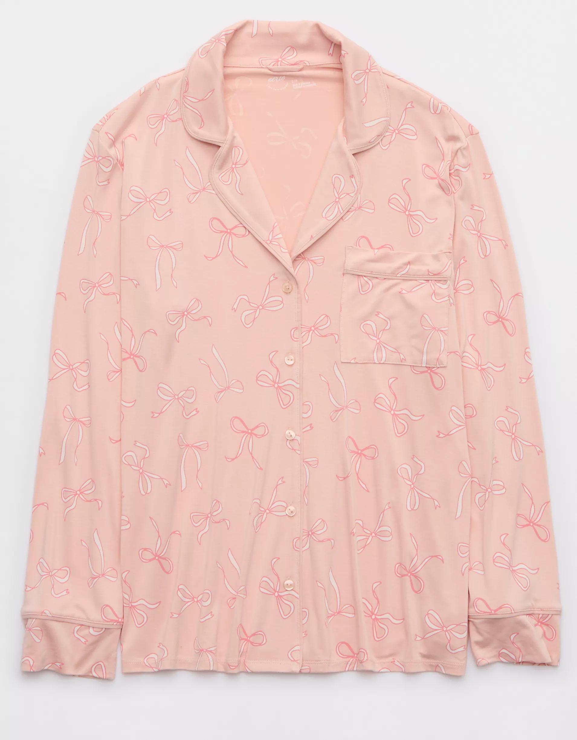 Aerie Real Soft® Pajama Shirt Product Image