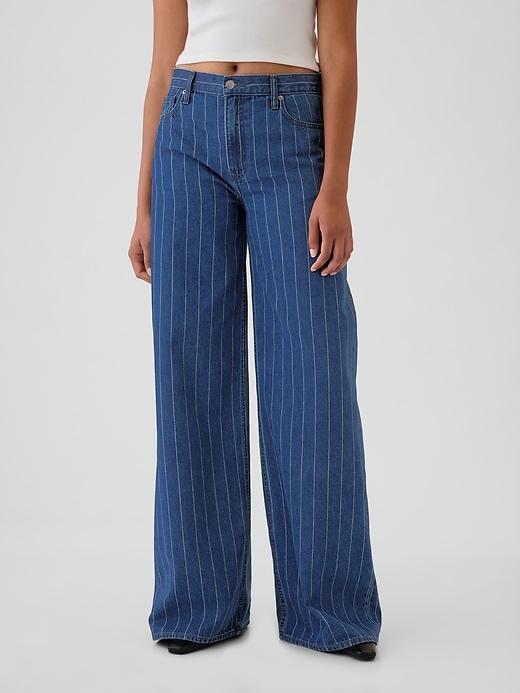 Sky High Rise UltraSoft Baggy Jeans Product Image