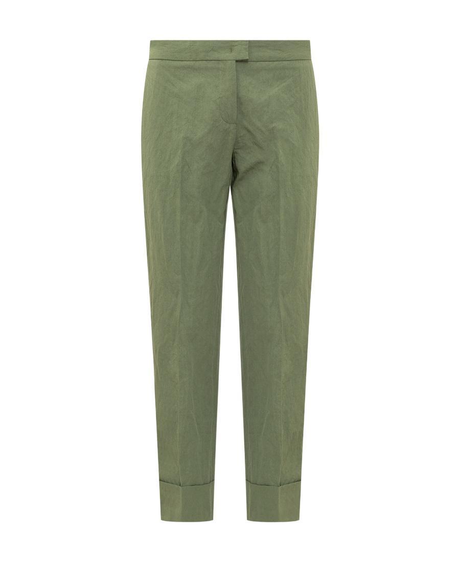 FABIANA FILIPPI Trousers  In Green Product Image