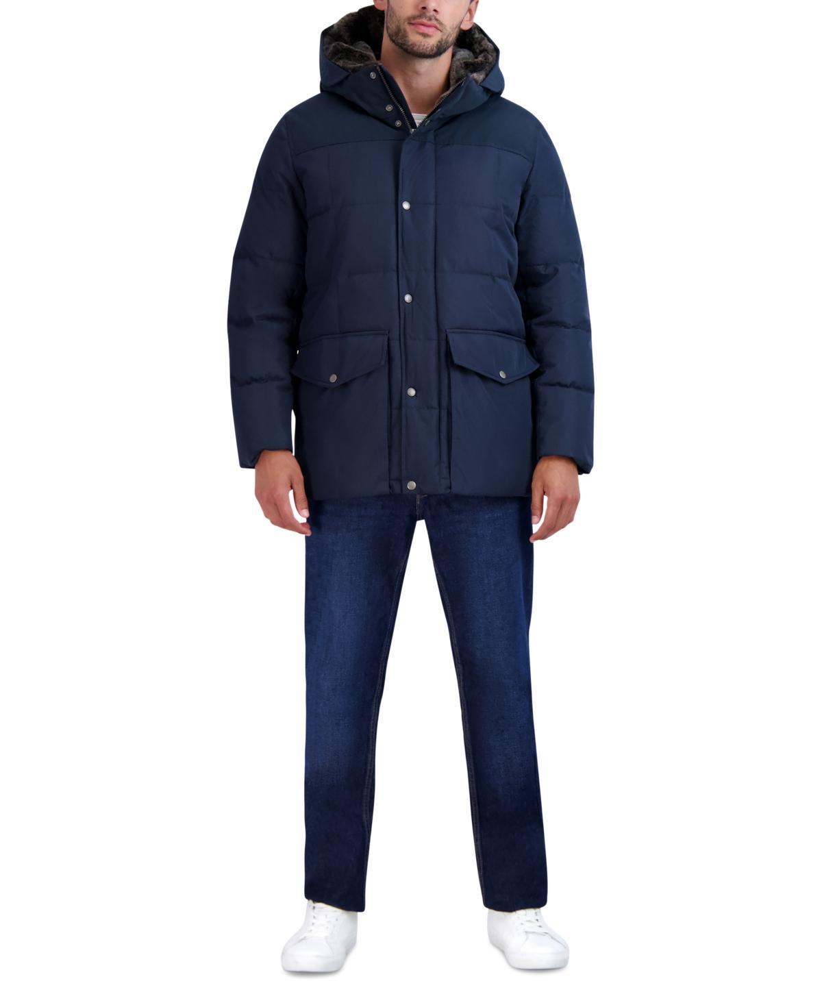 Cole Haan Mens Parka with Fleece-Lined Hood Product Image