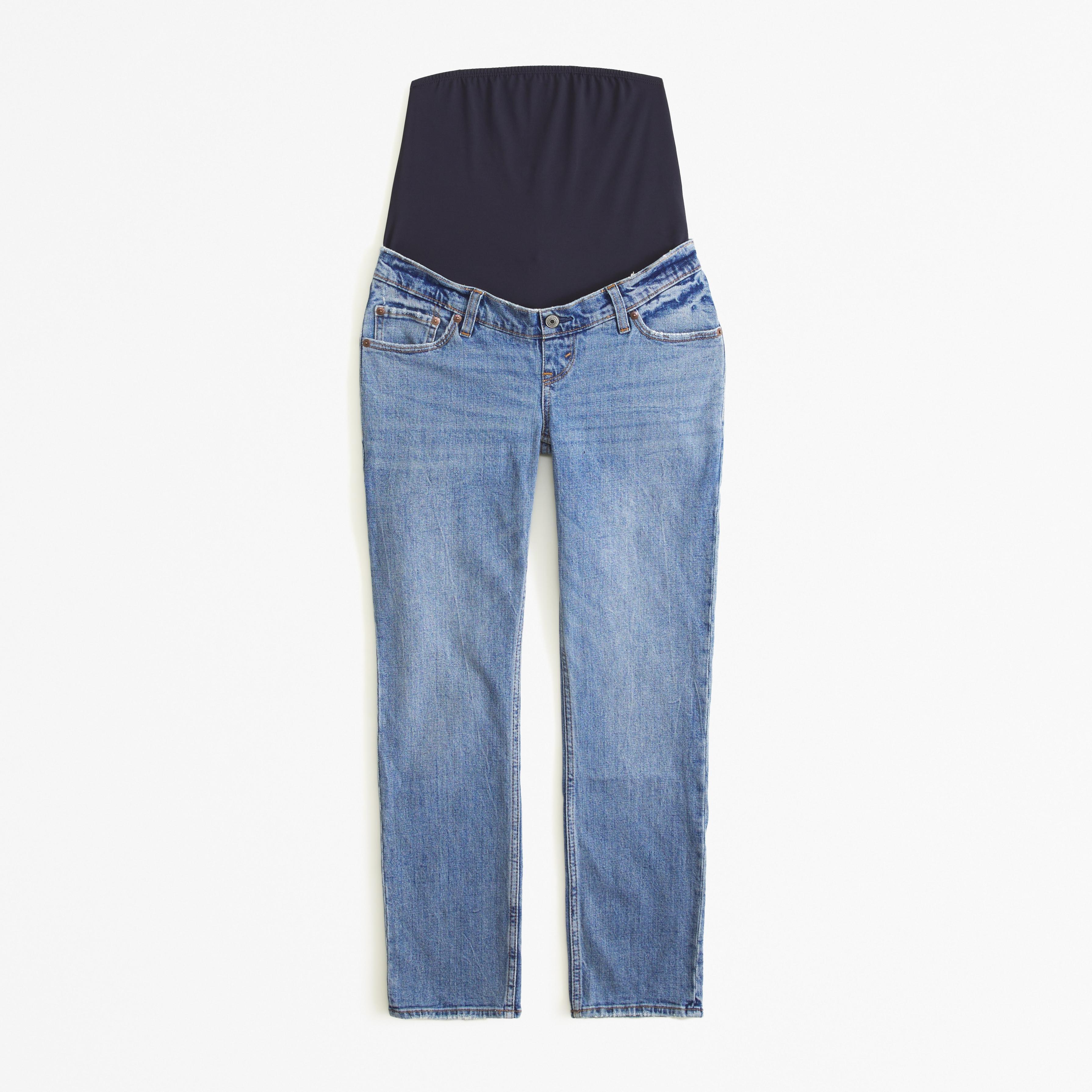 Maternity Ankle Straight Jean Product Image