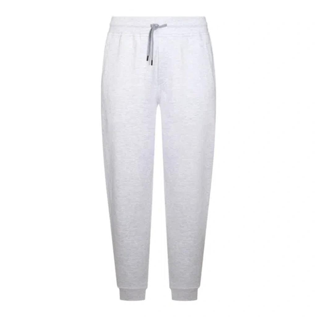 BRUNELLO CUCINELLI Drawstring Track Pants In Pearl Product Image