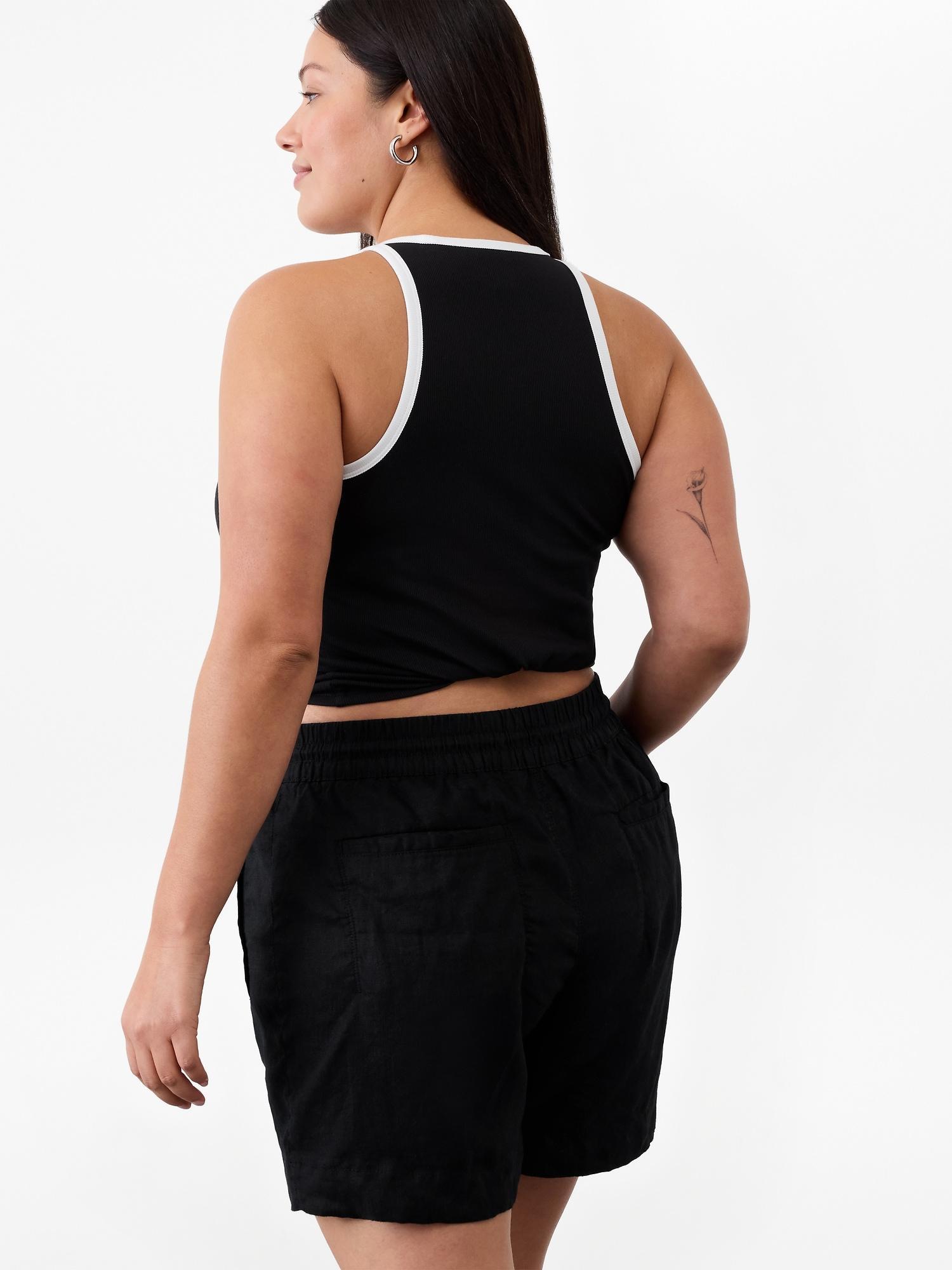 Retreat Linen Mid Rise 4" Short Product Image